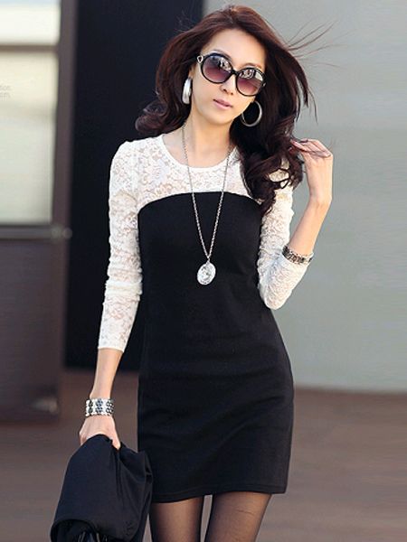 Cocktail Rodada Long Neck tops de manga (MF14)